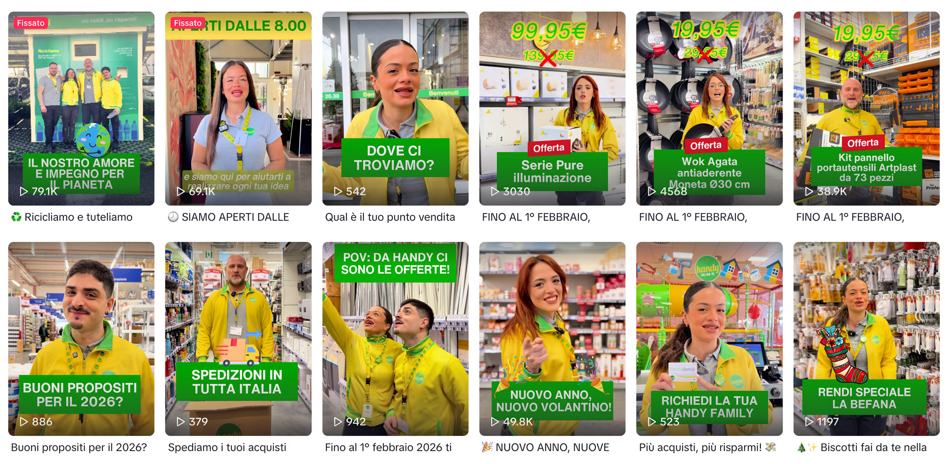 Tik Tok Settore Retail