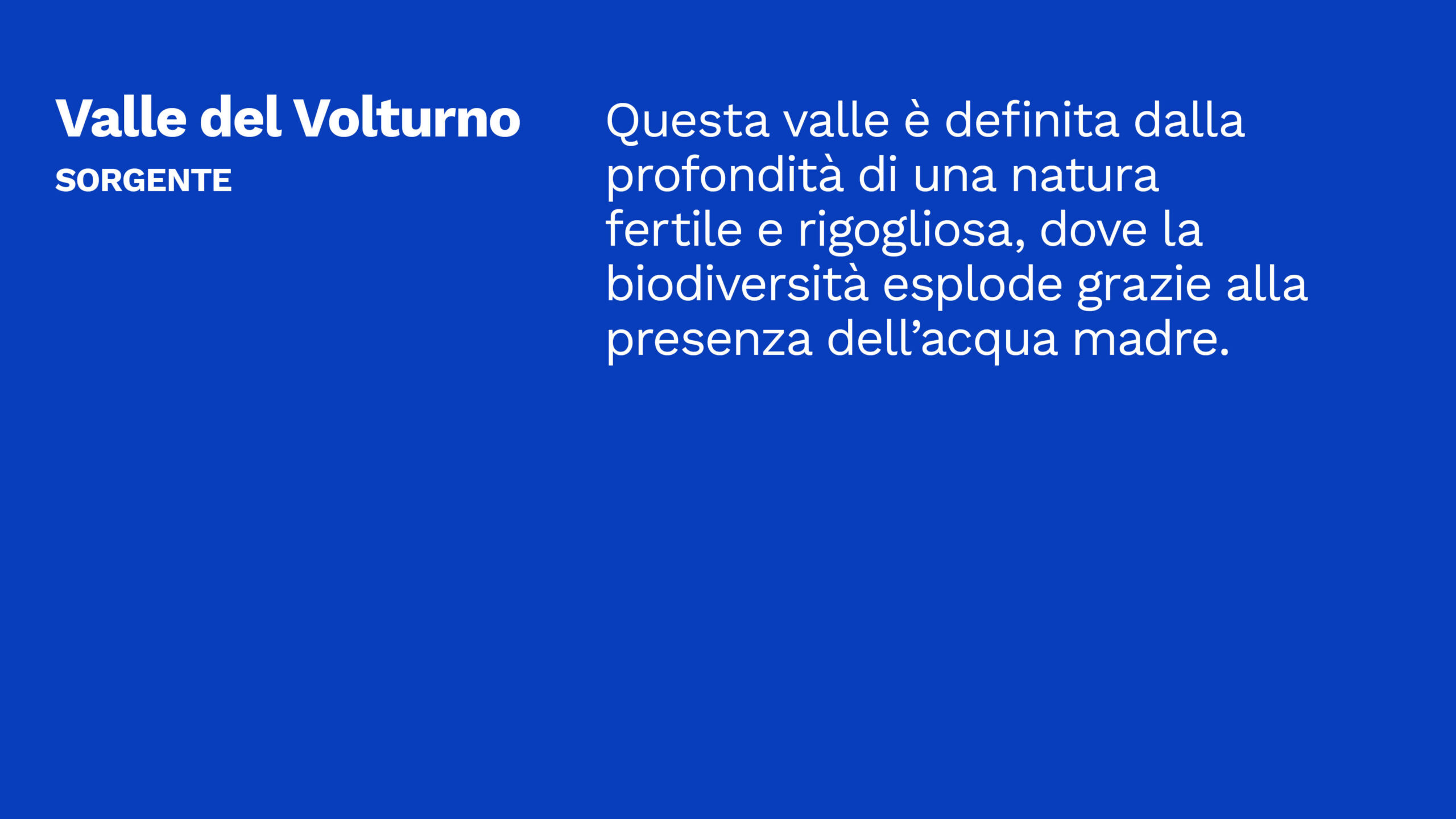 DMO | Sei Valli Sannite - Valle del Volturno