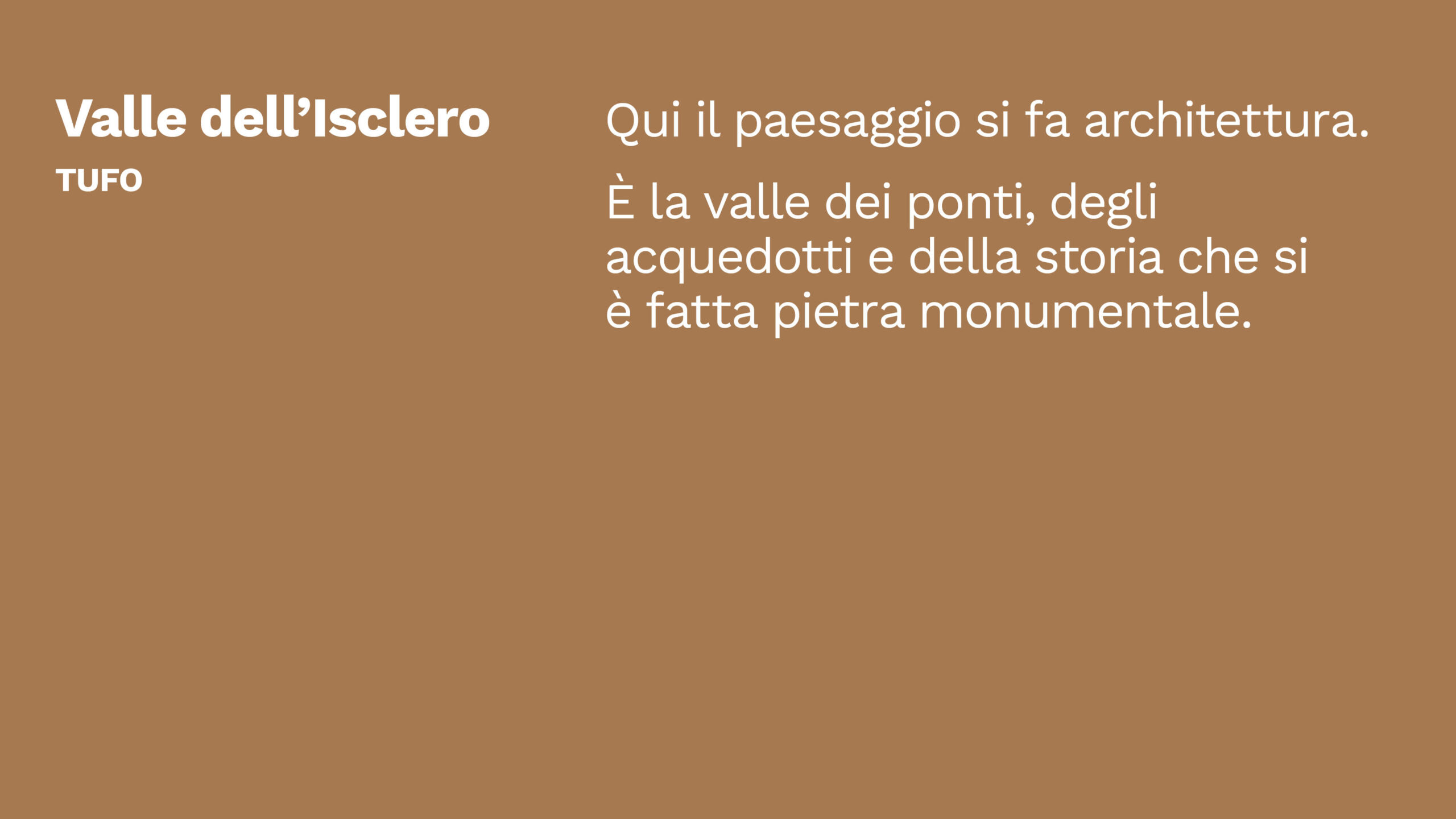 DMO | Sei Valli Sannite - Valle dell'Isclero